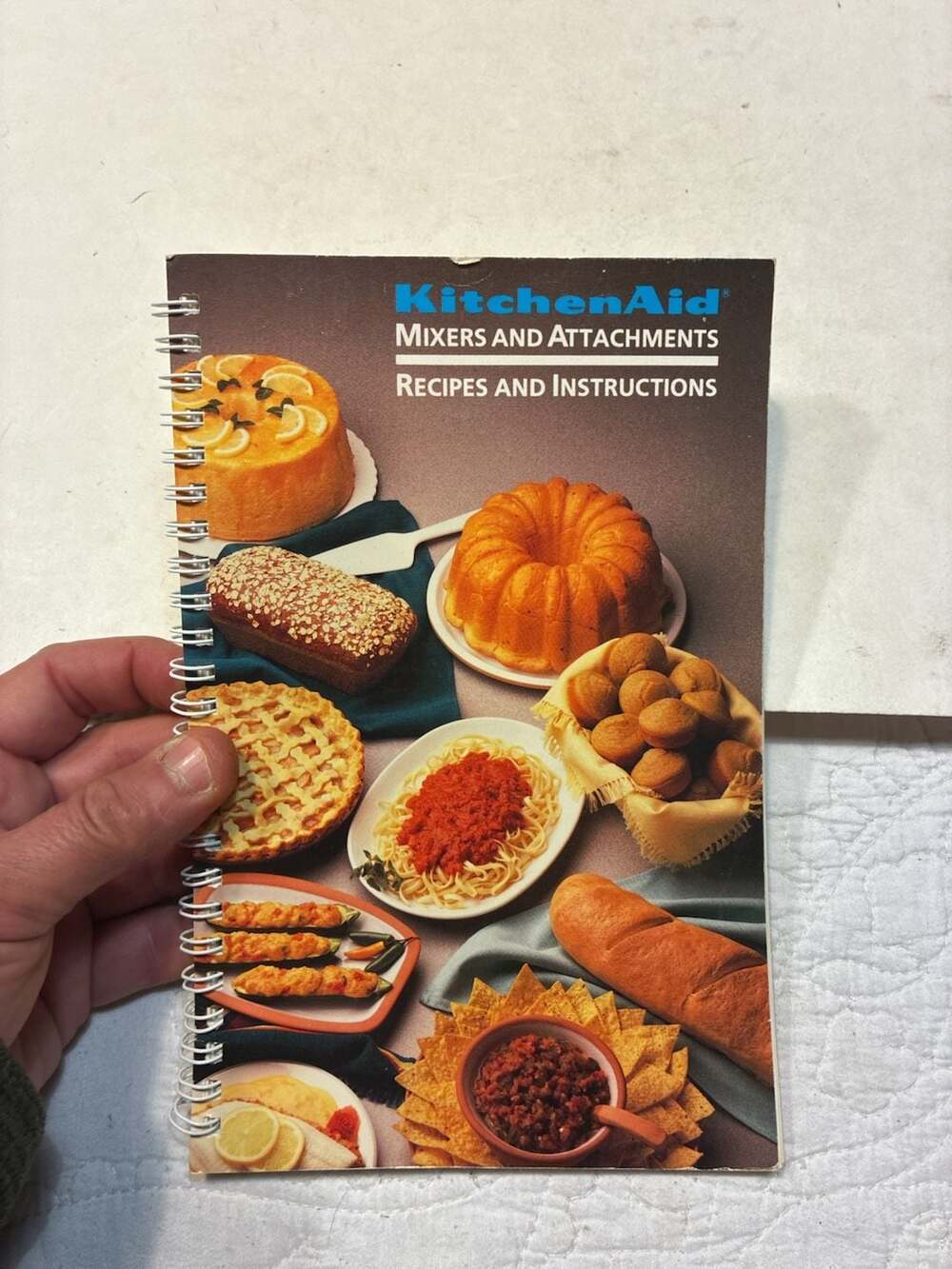 KitchenAid Mixers and Attachments Recipes and Instructions Manual for K5SS KSM5